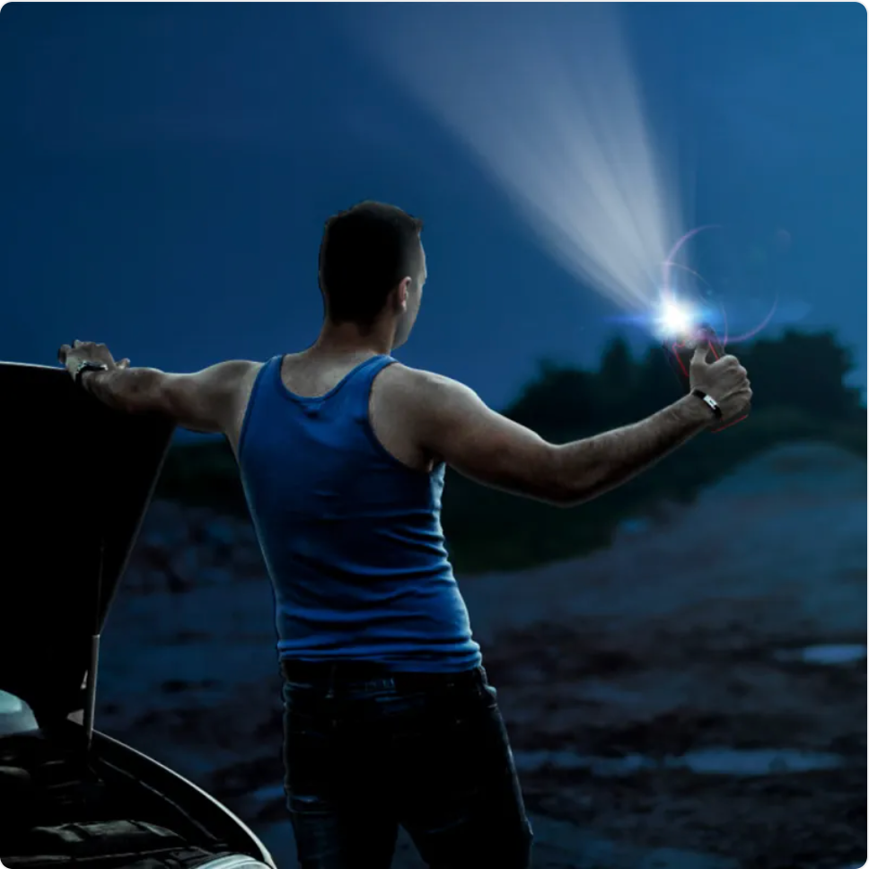 12V High-Capacity Car Jump Starter & Power Bank
