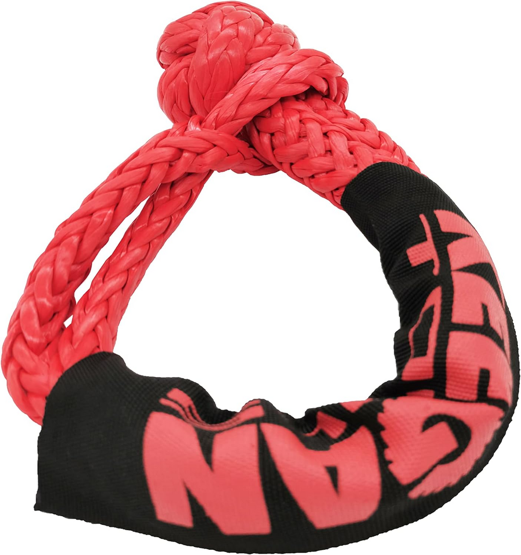 24-Inch 65K LBS Soft Shackle Recovery Rope for Off-Road