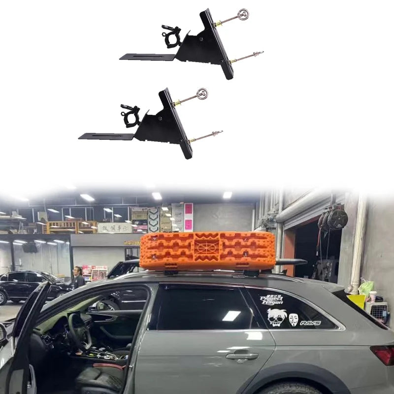 Vehicle Recovery Board Side Mounts Traction Boards Mounting Kit Rescue Sand Board Platform Shovel Bracket Retrofit Accessories