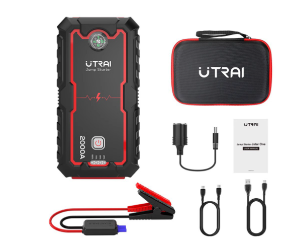12V High-Capacity Car Jump Starter & Power Bank